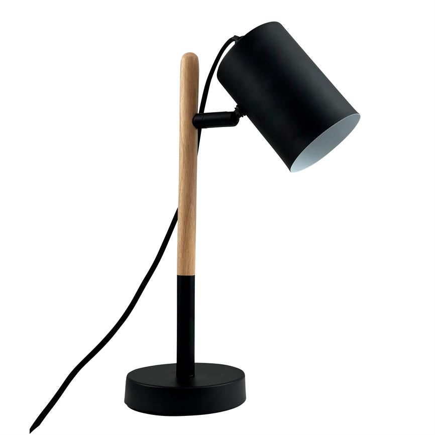 Woody Tischlampe – Schwarz