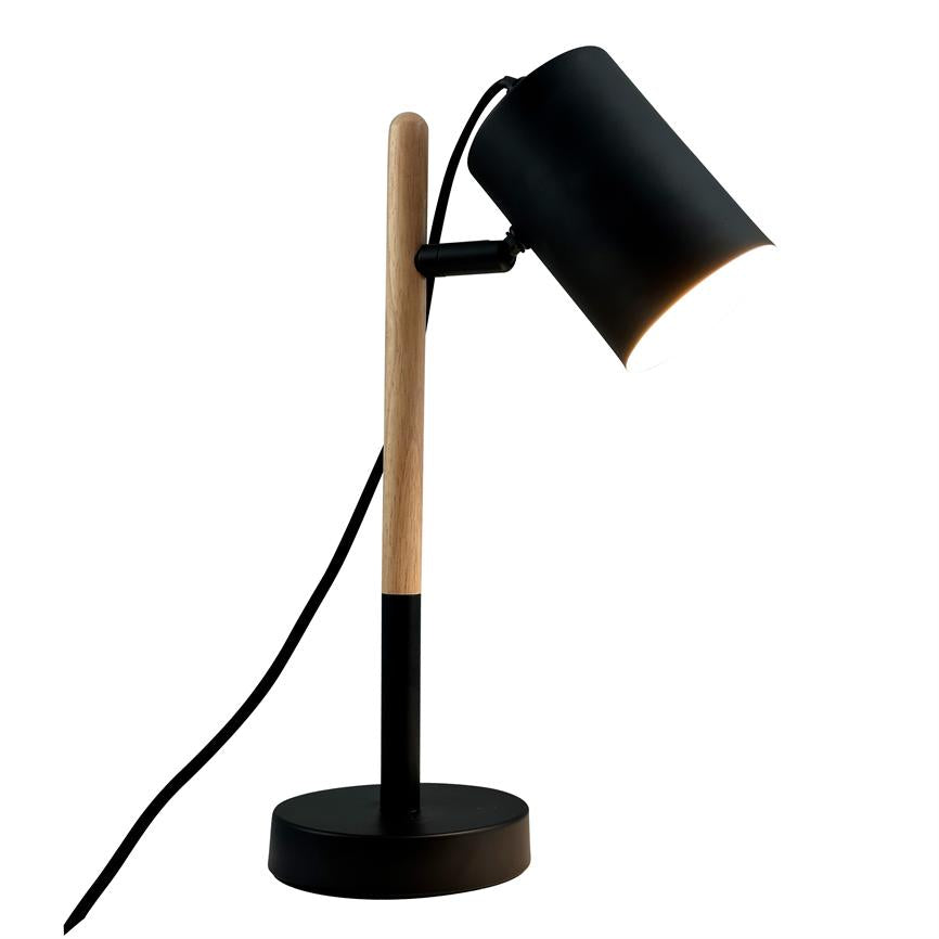 Woody Tischlampe – Schwarz