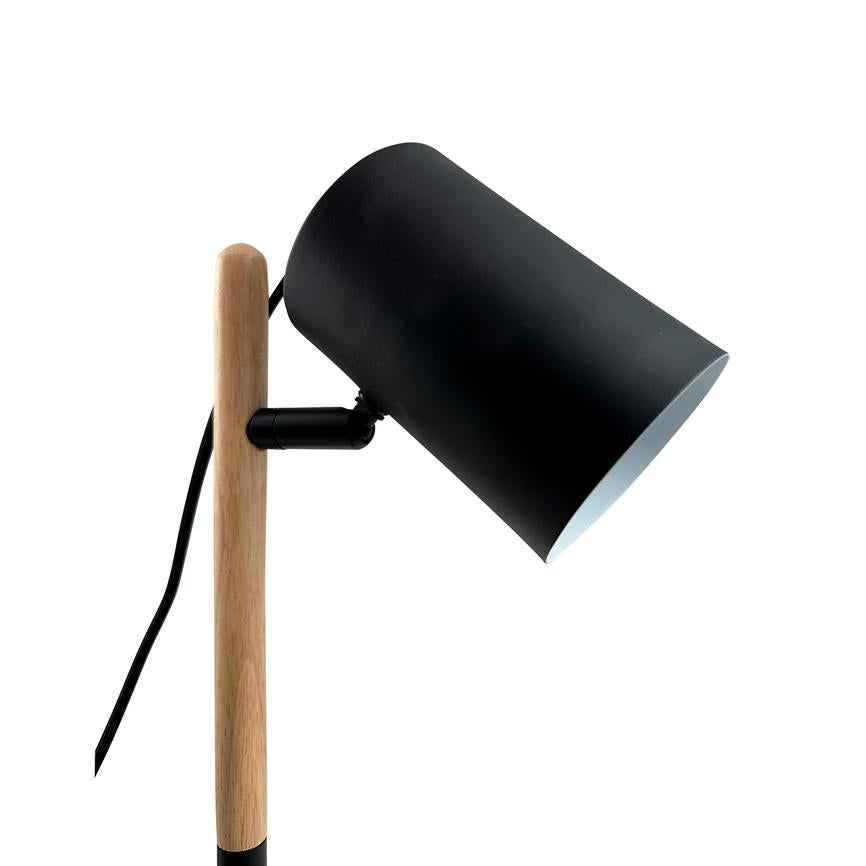 Woody Tischlampe – Schwarz