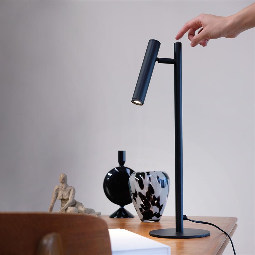 Carlo Tischlampe – Schwarz