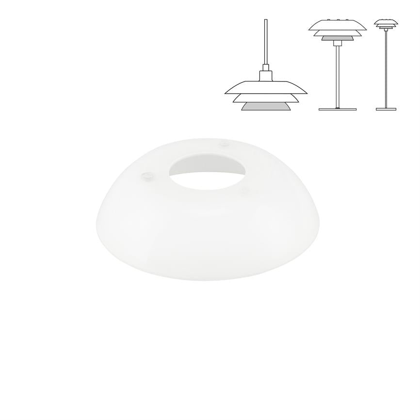 DL20 Ersatzglas kleiner Lampenschirm