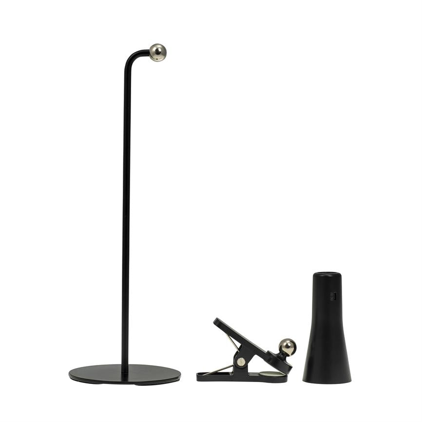 4in1 Wiederaufladbare Tischlampe – Schwarz