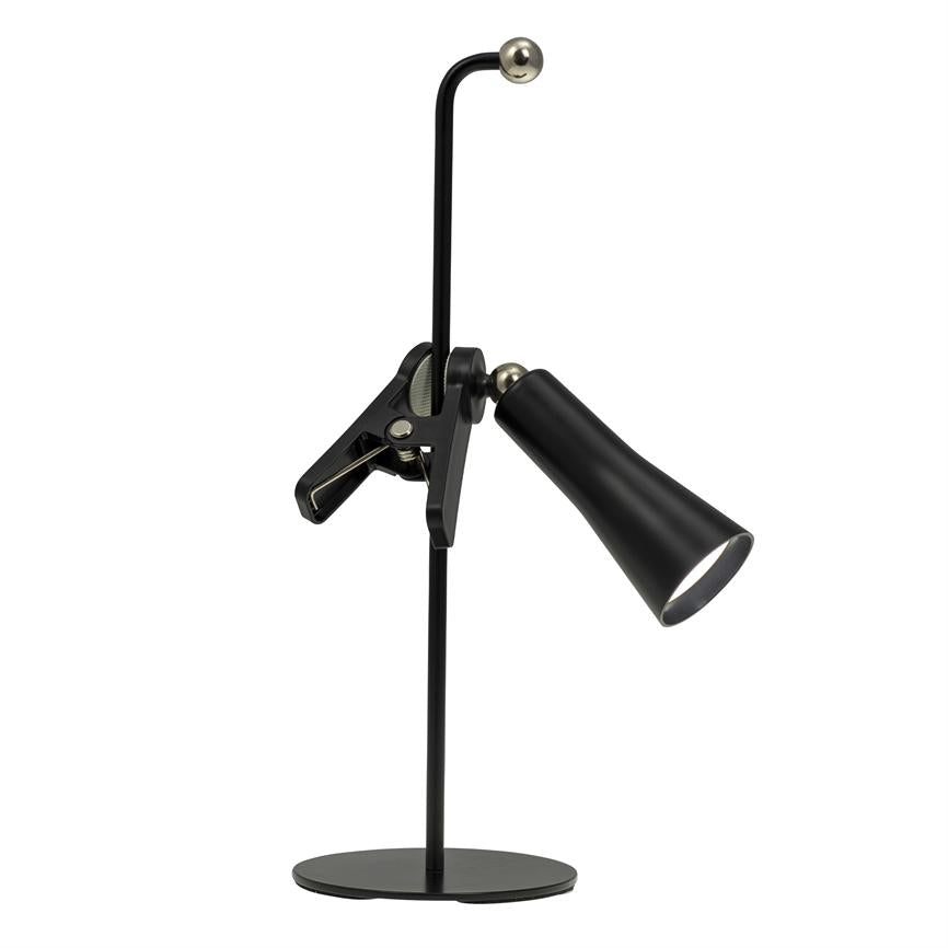 4in1 Wiederaufladbare Tischlampe – Schwarz