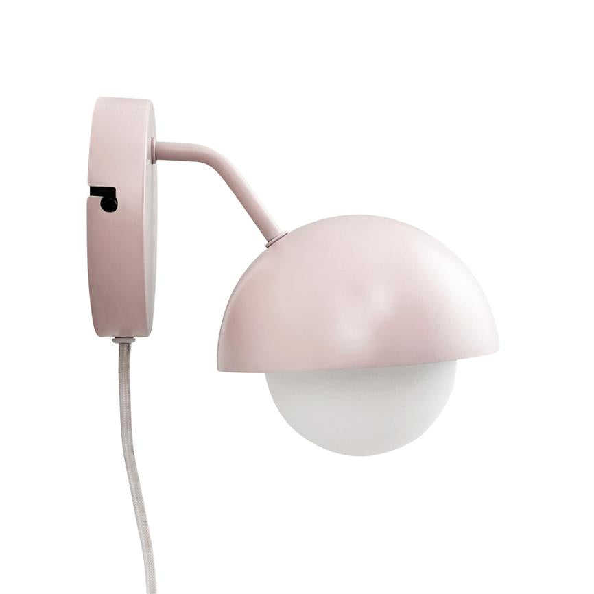 Rose Wandlampe