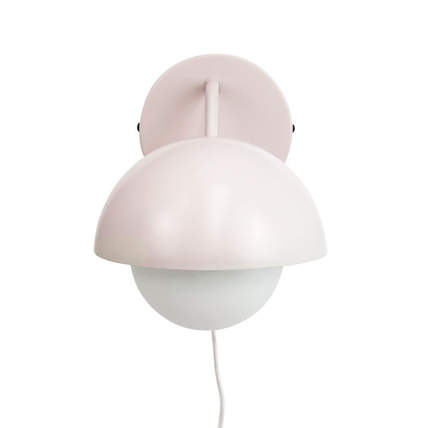 Rose Wandlampe