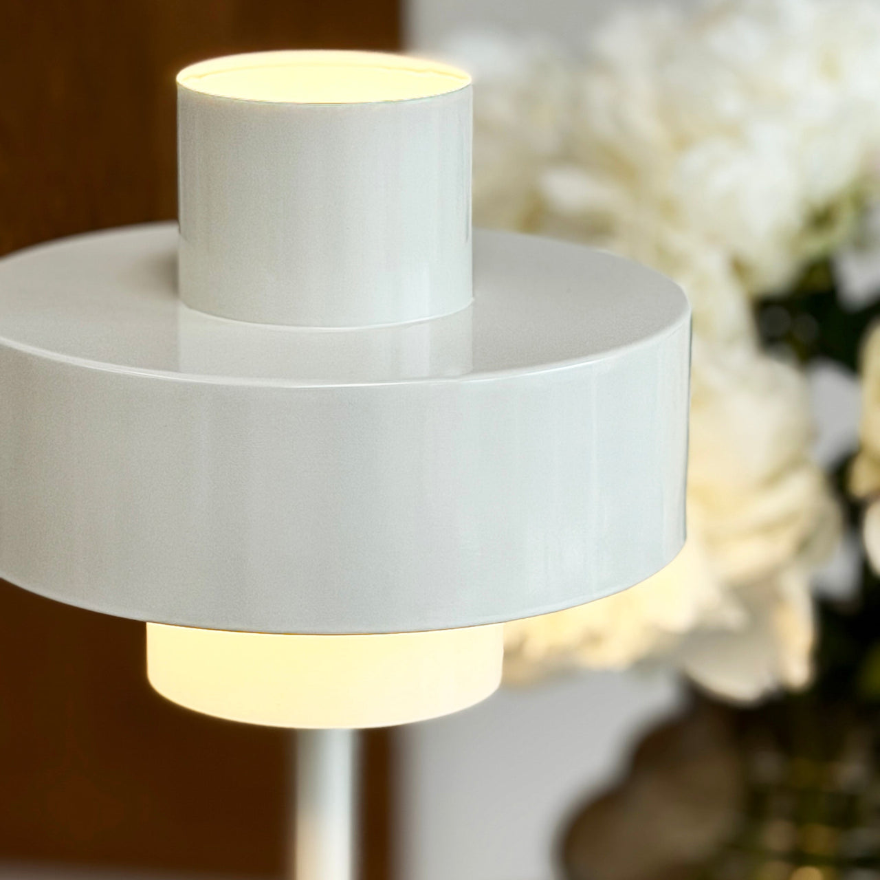 Stoke Tischlampe – Kit Weiß