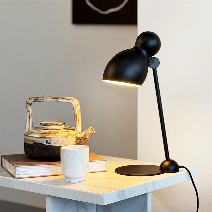 Ludo Tischlampe – Schwarz