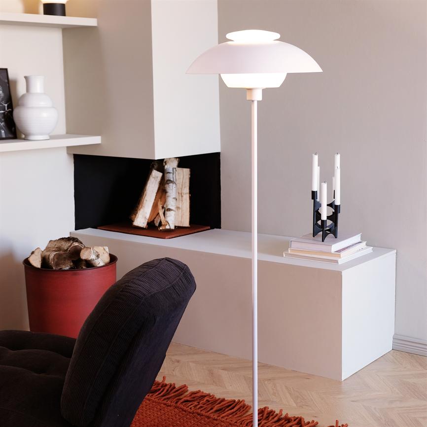 Opus Stehlampe – Weiß – Ansicht 2