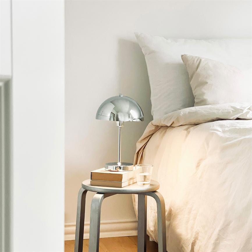 Stockholm LED Wiederaufladbare Tischlampe V. 2.0 – Chrom
