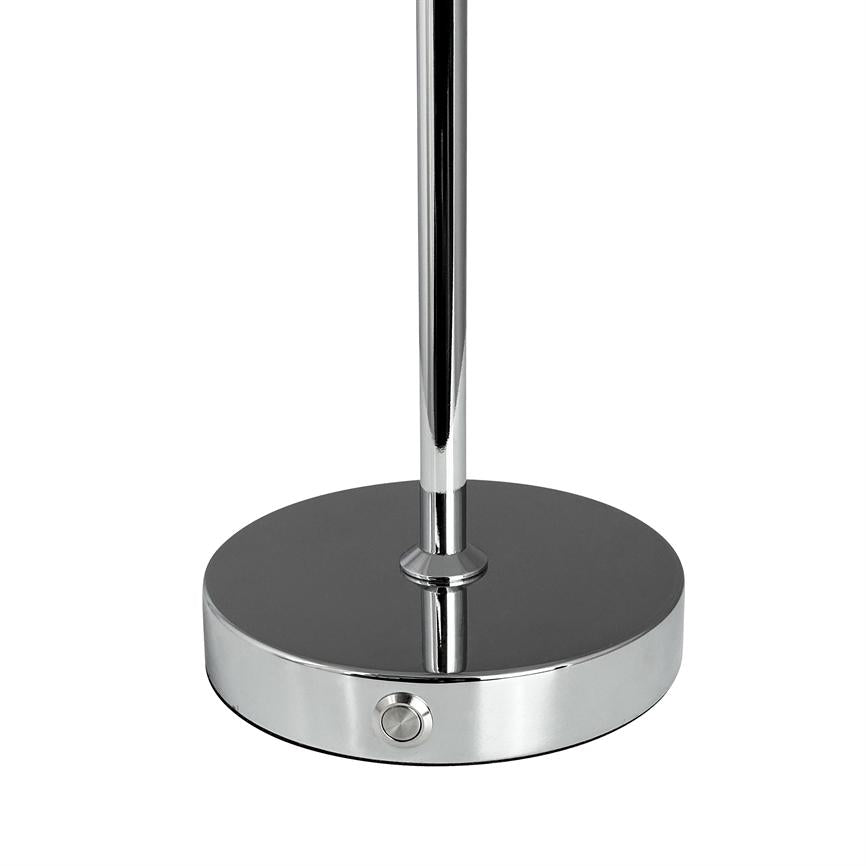 Stockholm LED Wiederaufladbare Tischlampe V. 2.0 – Chrom