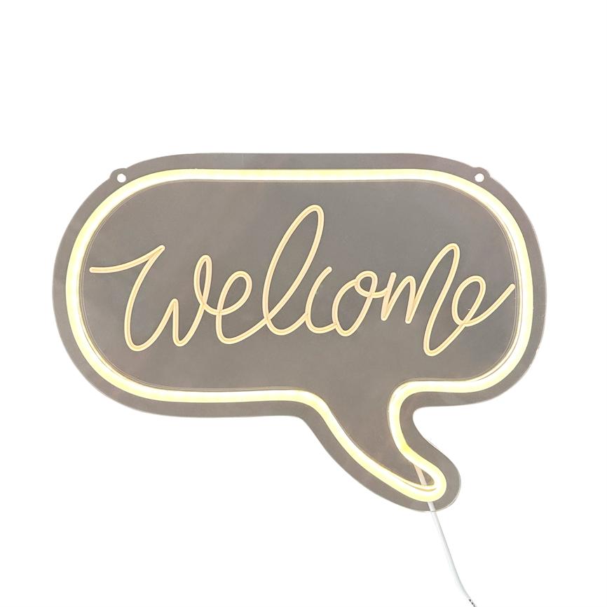 LED-Schild – Welcome