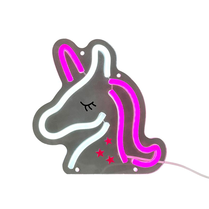LED-Schild – Unicorn