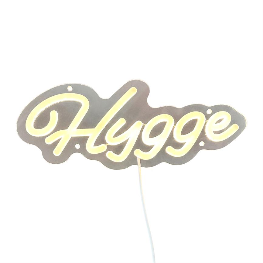 LED-Schild – Hygge