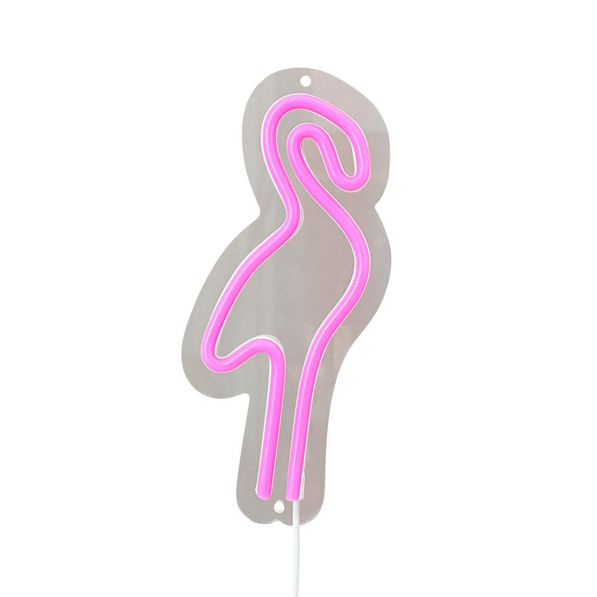 LED-Schild – Flamingo – Ansicht 2