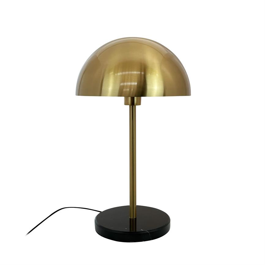 Nancy Tischlampe – Messing/Marmor