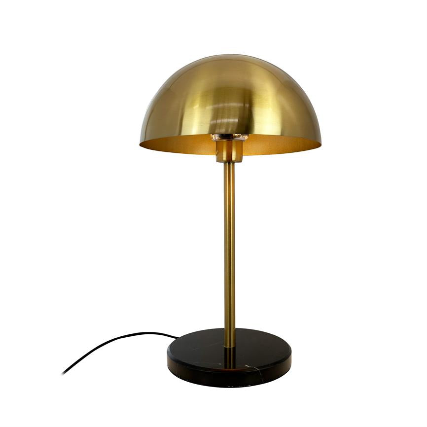 Nancy Tischlampe – Messing/Marmor
