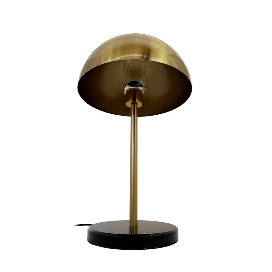 Nancy Tischlampe – Messing/Marmor