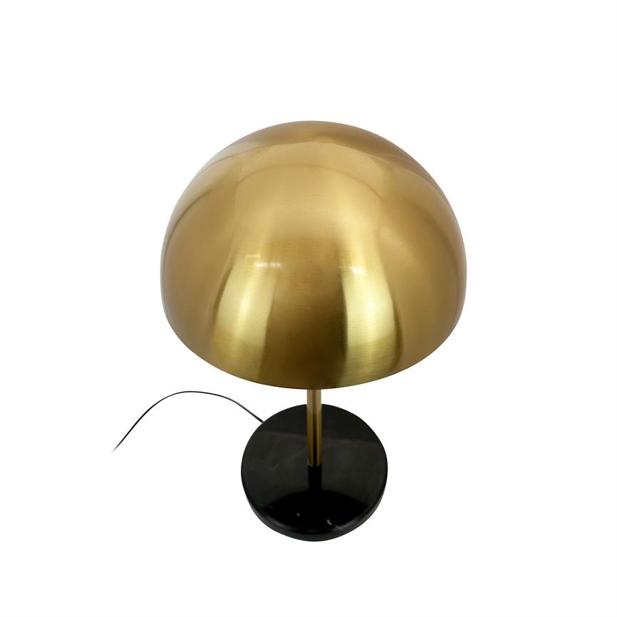 Nancy Tischlampe – Messing/Marmor
