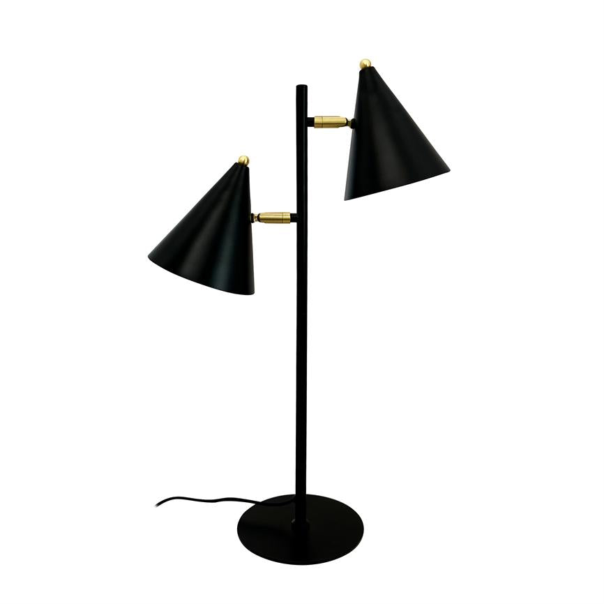 Rouen Tischlampe – Schwarz