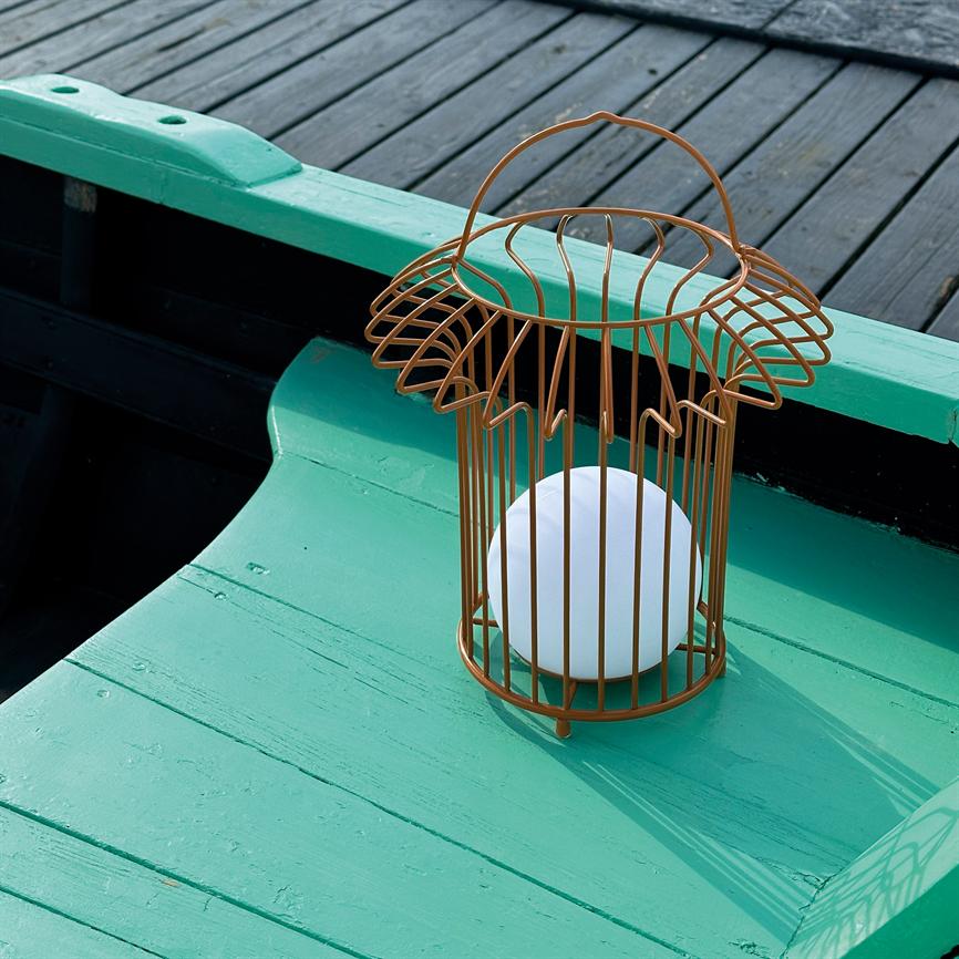 Basket Laterne – Terracotta