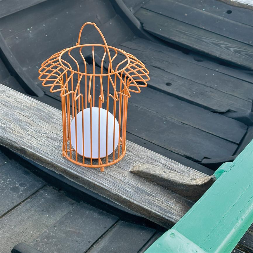 Basket Laterne – Terracotta