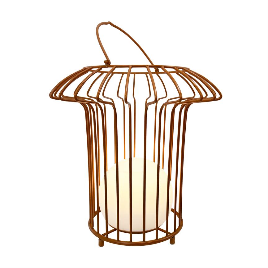 Basket Laterne – Terracotta