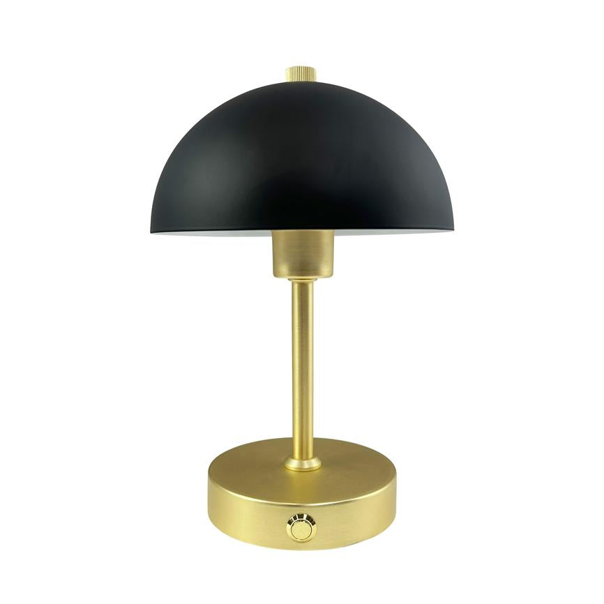 Malmø LED Special Edition Tischlampe – Schwarz/Messing