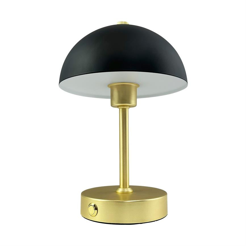Malmø LED Special Edition Tischlampe – Schwarz/Messing