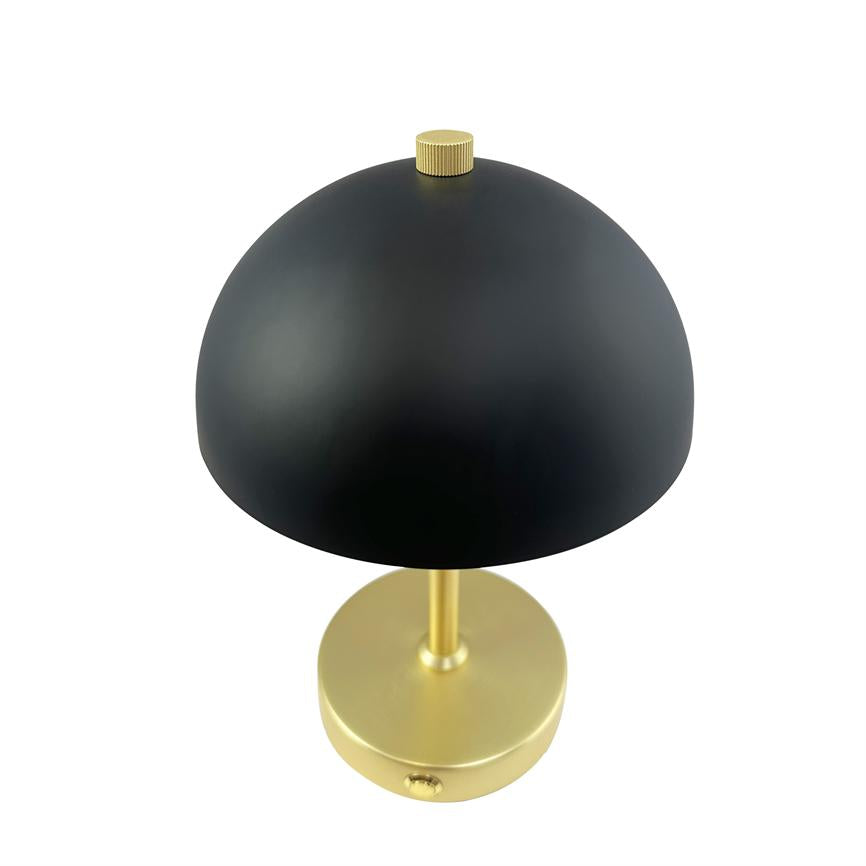Malmø LED Special Edition Tischlampe – Schwarz/Messing