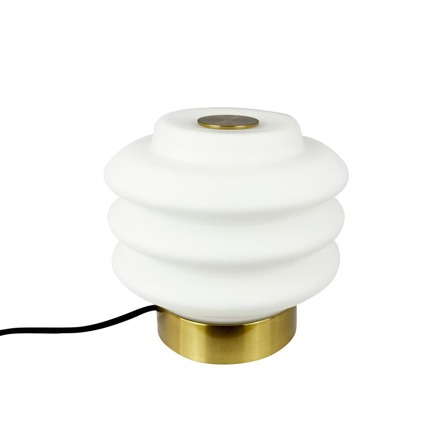 Diva Tischlampe – Opal/Messing