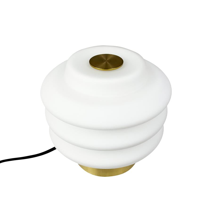 Diva Tischlampe – Opal/Messing
