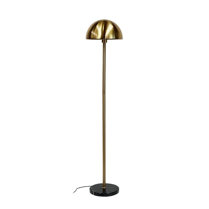 Menton Stehlampe – Messing/Marmor