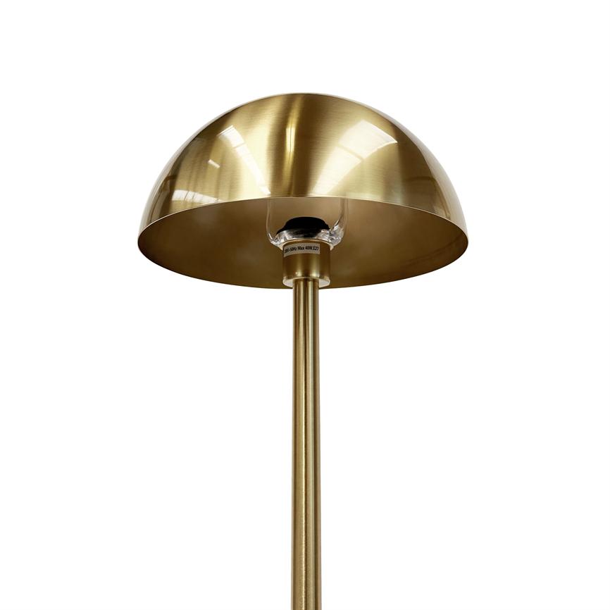 Menton Stehlampe – Messing/Marmor