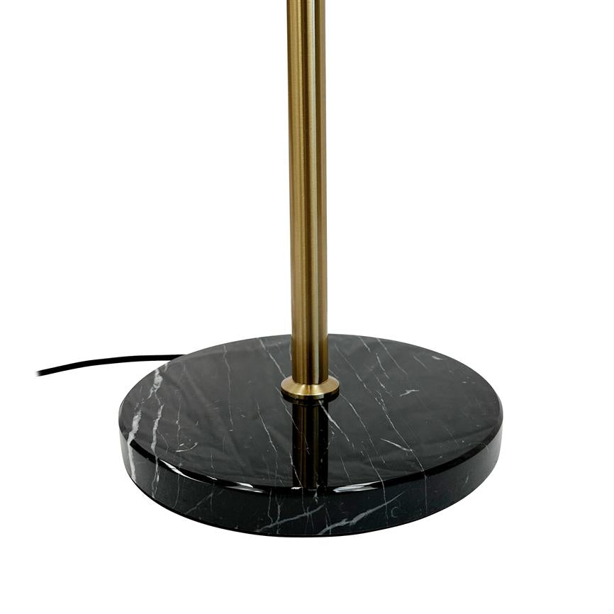 Menton Stehlampe – Messing/Marmor