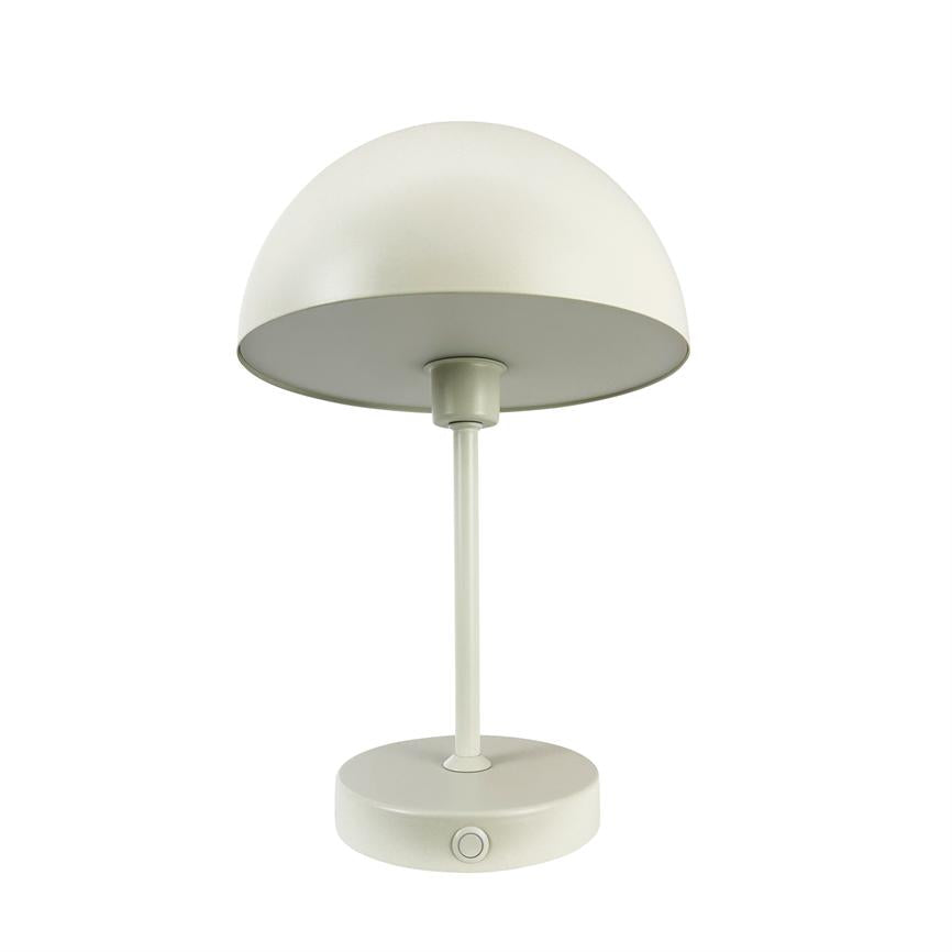 Stockholm LED Wiederaufladbare Tischlampe V. 2.0 – Perle Weiß