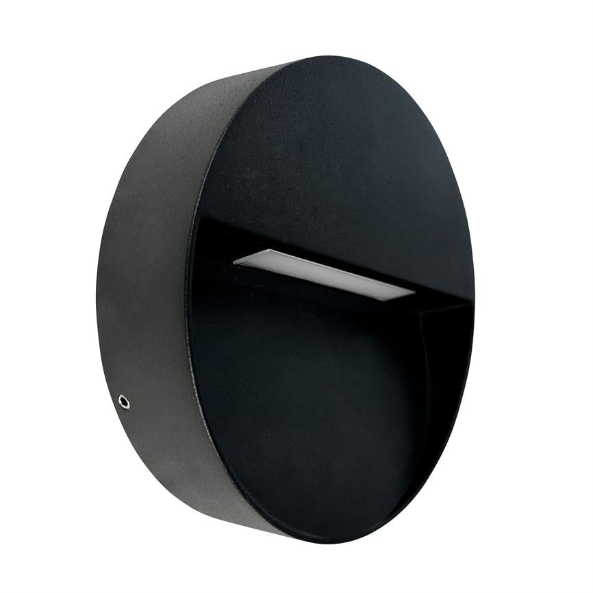 Pluto Außenwandlampe – Schwarz