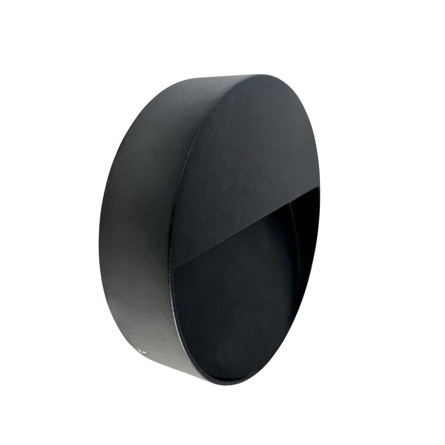 Pluto Außenwandlampe – Schwarz