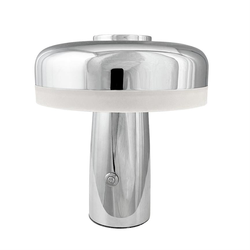 Porter LED Wiederaufladbar Tischlampe – Chrom