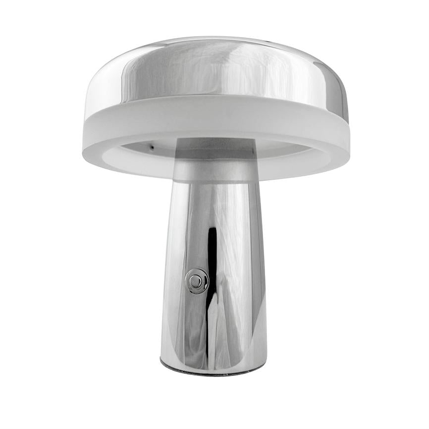 Porter LED Wiederaufladbar Tischlampe – Chrom