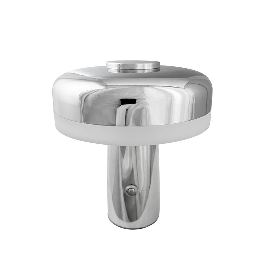 Porter LED Wiederaufladbar Tischlampe – Chrom