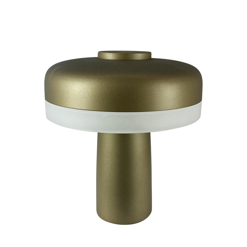 Porter LED Wiederaufladbare Tischlampe – Grün Metallic