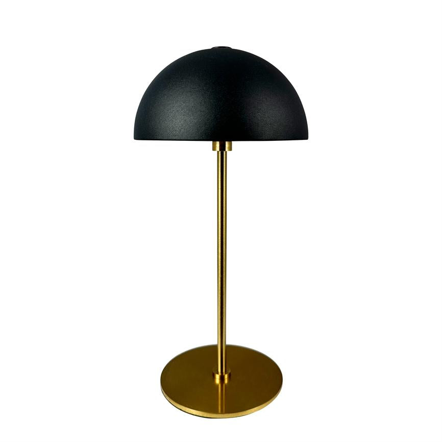 Along LED Mini Tischlampe – Schwarz/Messing