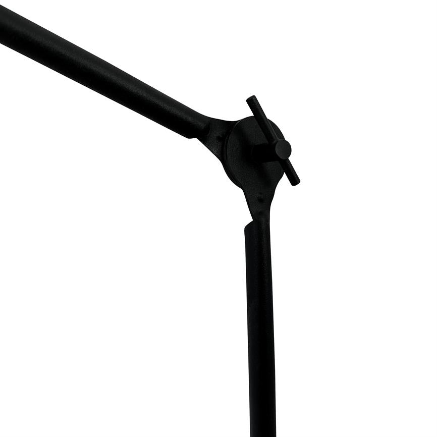 Lotus Tischlampe – Schwarz