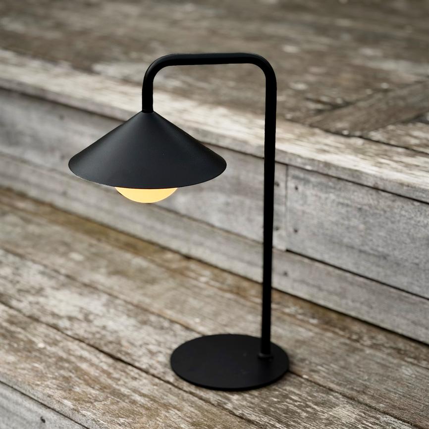 Nova Außen Tischlampe Mit Lichtkugel und Fernbedienung