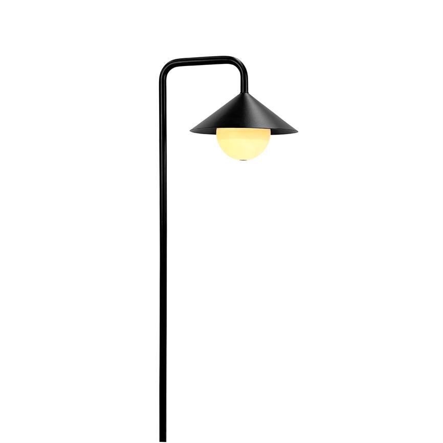Nova Außen Gartenspieß Mit Lichtkugel und Fernbedienung