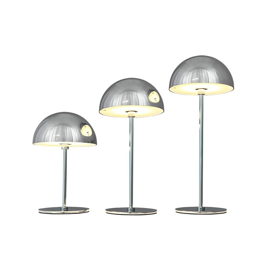 Along LED Mini Tischlampe 3 Stück – Chrom