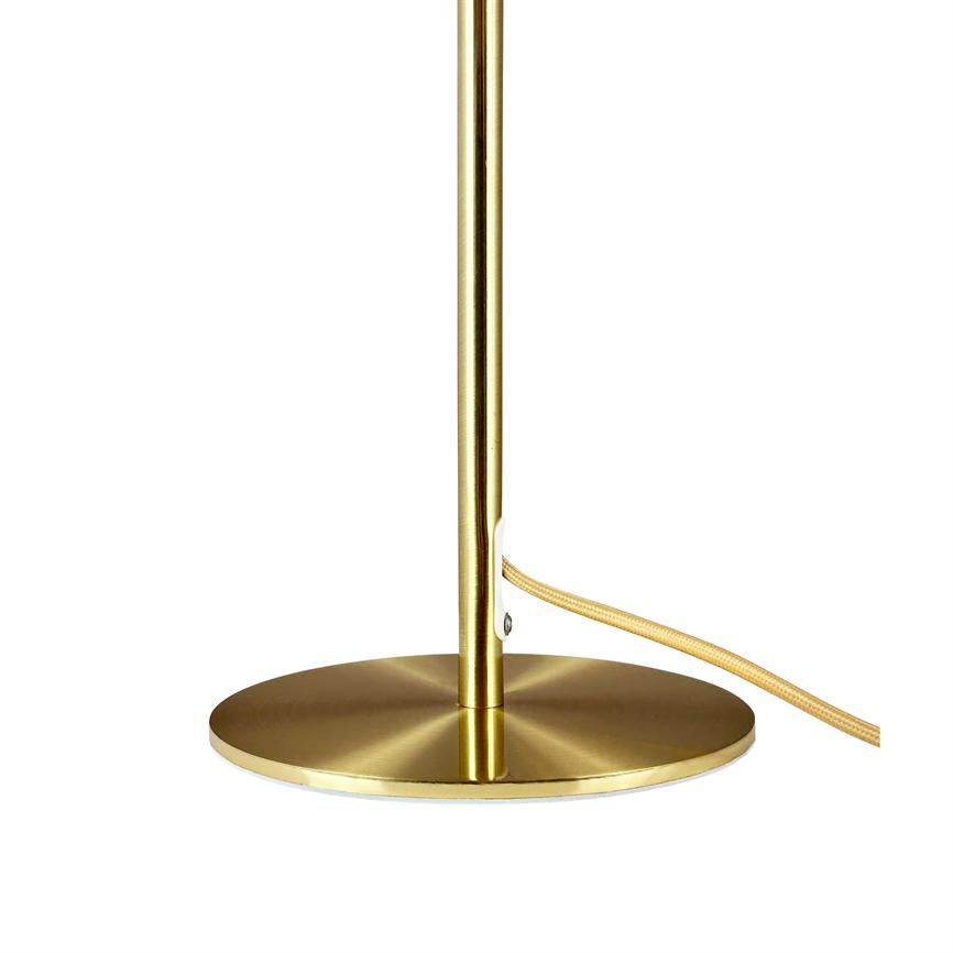 Globus Tischlampe Beige/Messing