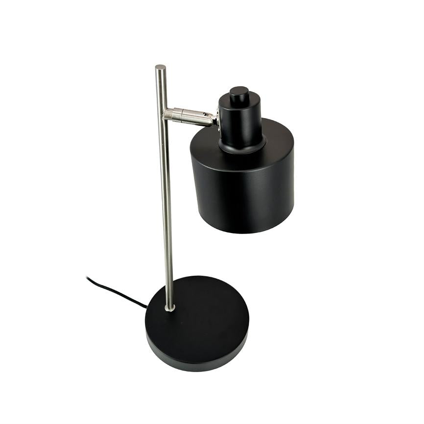 Ocean Tischlampe – Schwarz/Gebürsteter Stahl – Ansicht 4