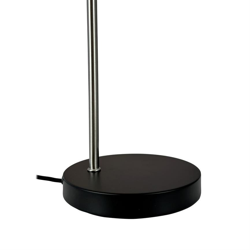 Ocean Tischlampe – Schwarz/Gebürsteter Stahl – Ansicht 6