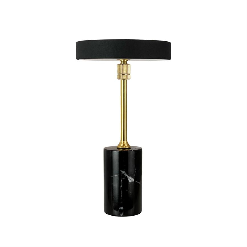 Starlight LED Wiederaufladbare Tischlampe Marmor – Schwarz/Marmor